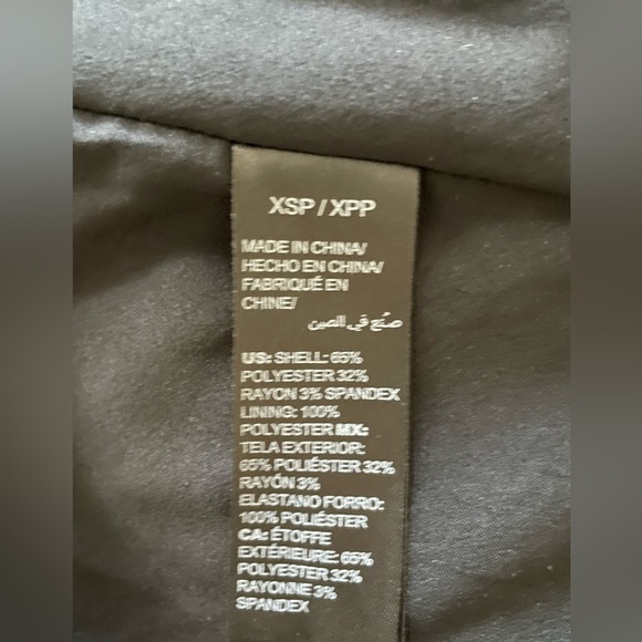 New - WHBM trench coat “price is firm” - Picture 7 of 10